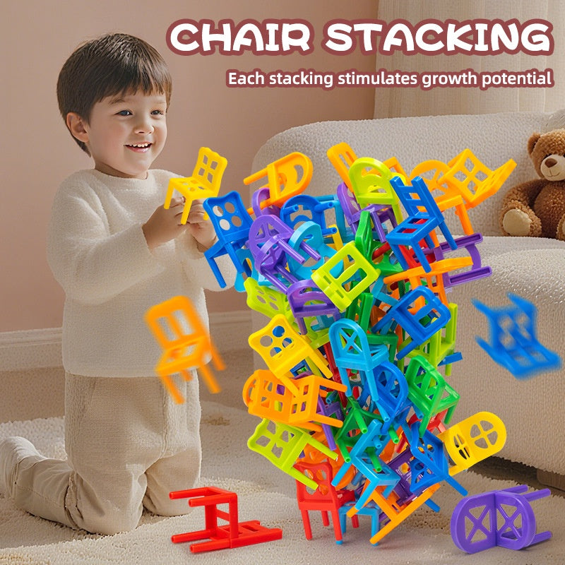 24pcs Chair Stacking