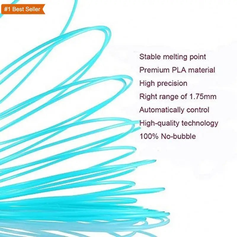 3D Pen Filament Refills multiple color 50M (164 FEET)