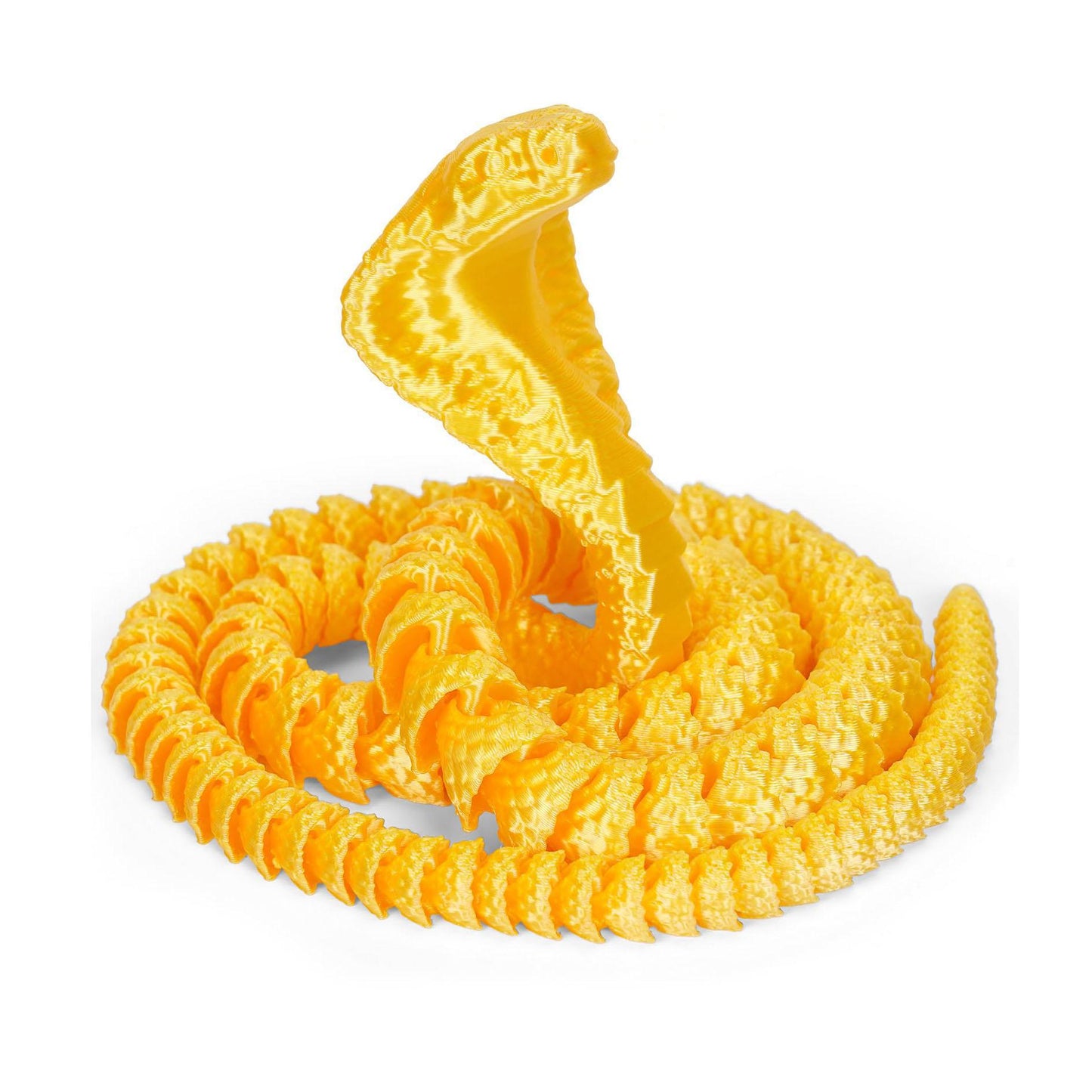 3D printed cobra joints swing freely 30cm