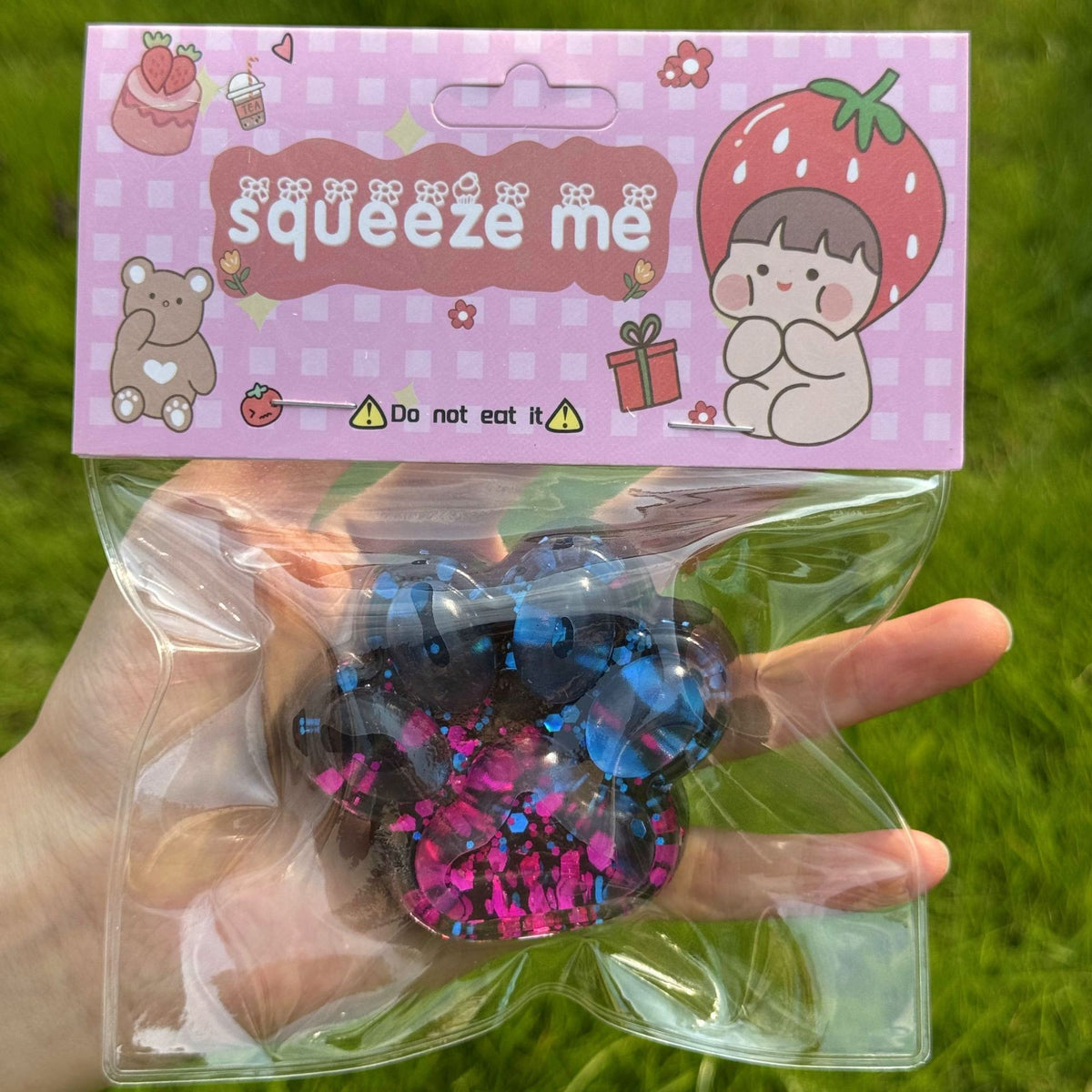 Dark Cat Paw Sensory Squishy – 7CM