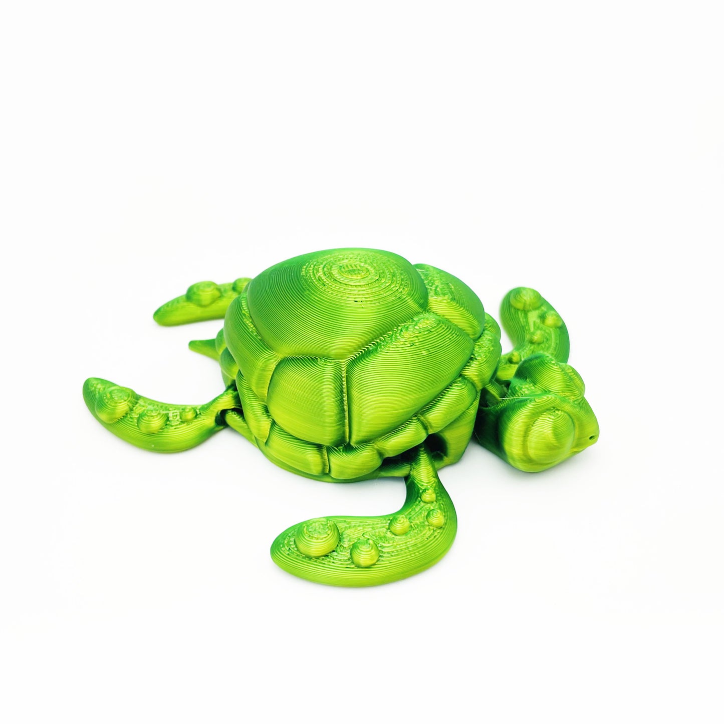 3D printed turtle joints movable creative toy 10.5cm