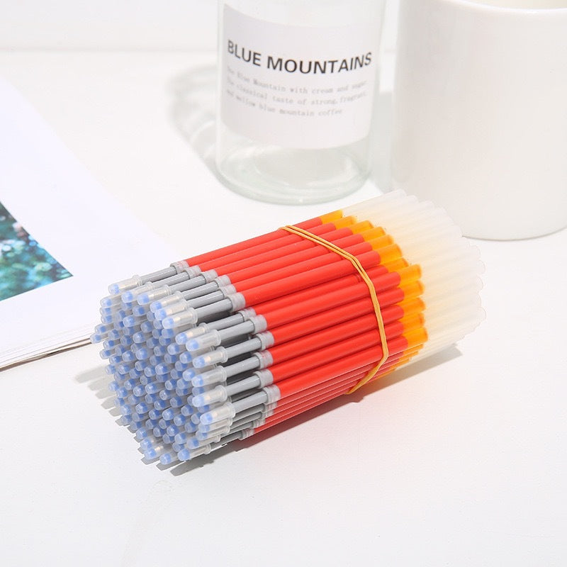 Retractable Gel Pens and refill in 3 colors