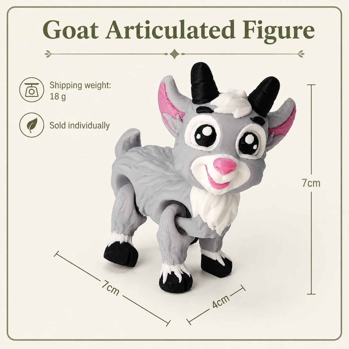Goat Articulated Figure — specification_detail