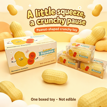 Tan Peanut Crunchy Squishy — product detail