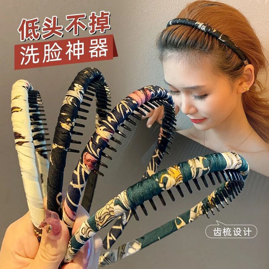 Floral Fabric Non-slip Headband