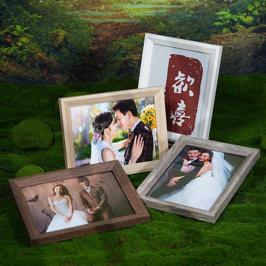 Retro Wood 5x7 Picture Frame