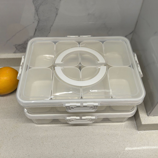 8 Inside Snackle Box with Lid & Handle