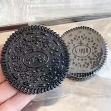 Sandwich Cookie Squishy - Black