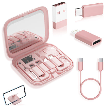 Multifunctional Usb Adapter Cable Conversion Storage Box