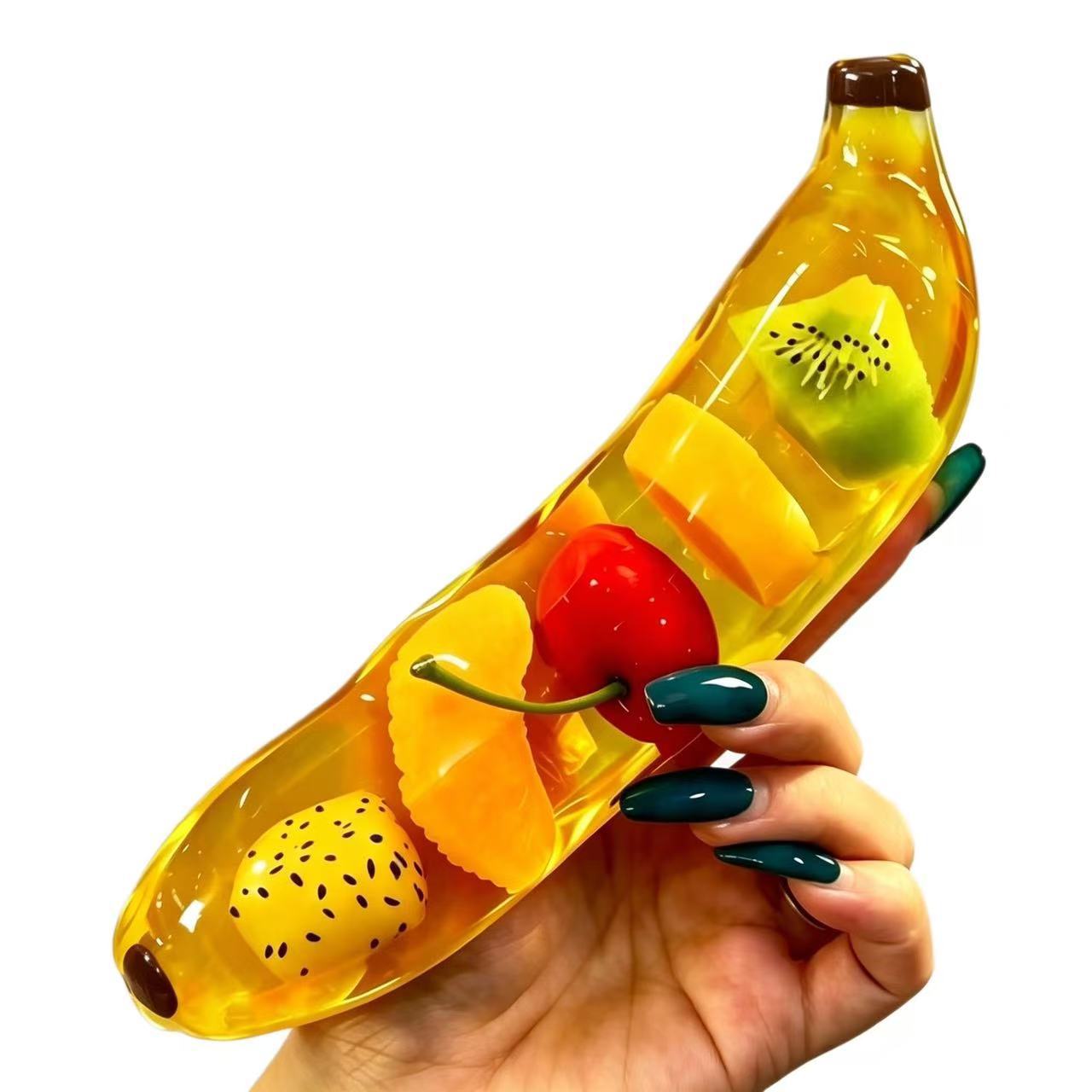 Slow-Rebound Fruit Squishy Stress-Relief Toy