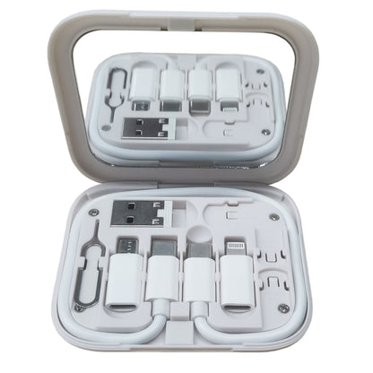 Multifunctional Usb Adapter Cable Conversion Storage Box