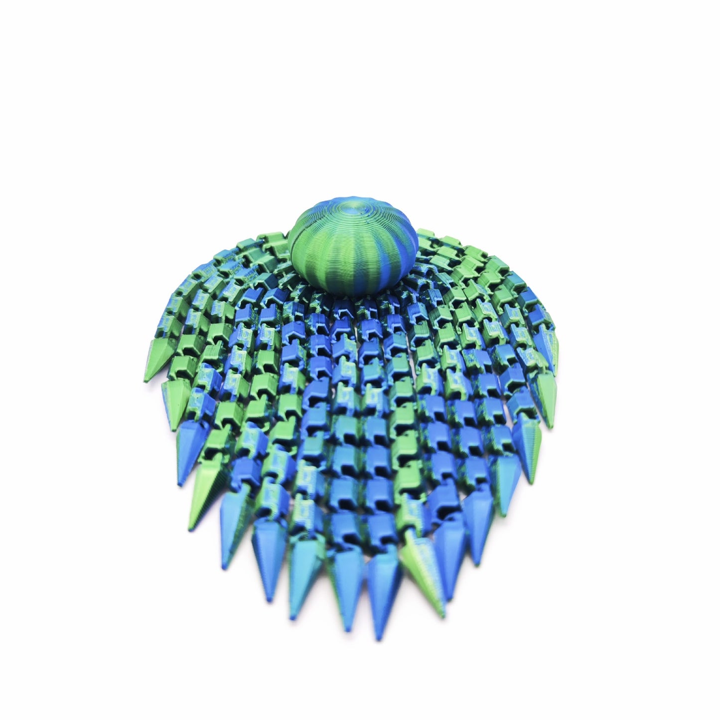 Jellyfish Articulated Figure — Blue Green