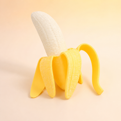 Peeled banana slow-rebound squishy toy