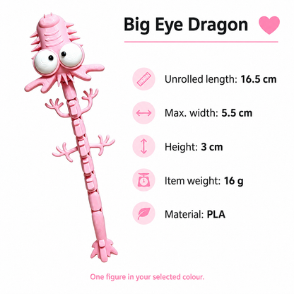 Dragon dimensions and material