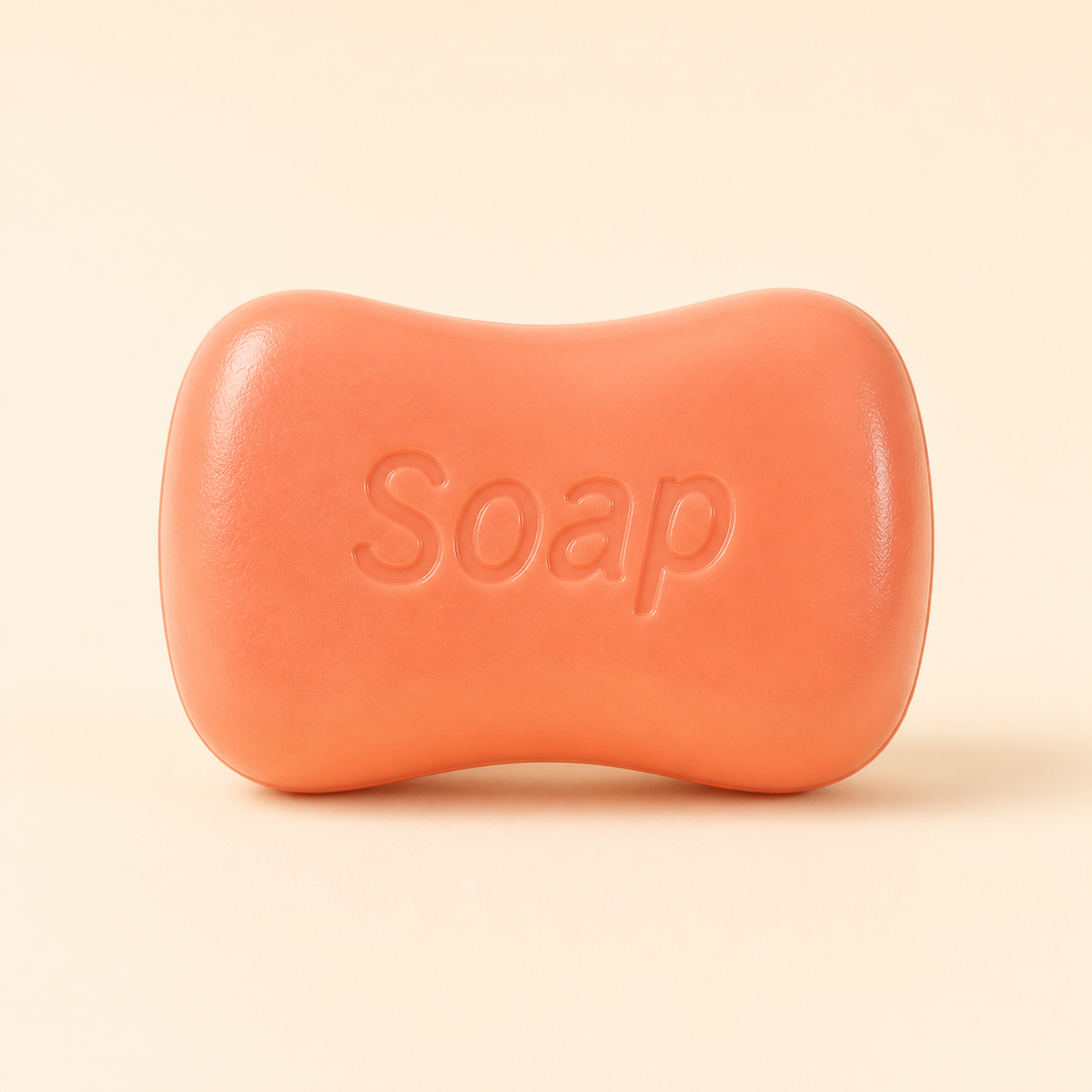 Coral soap-shaped squishy toy