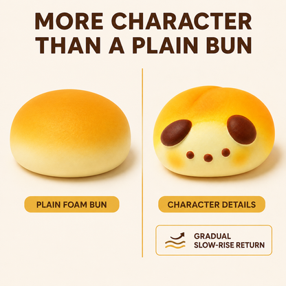 Bread dog squishy feature comparison