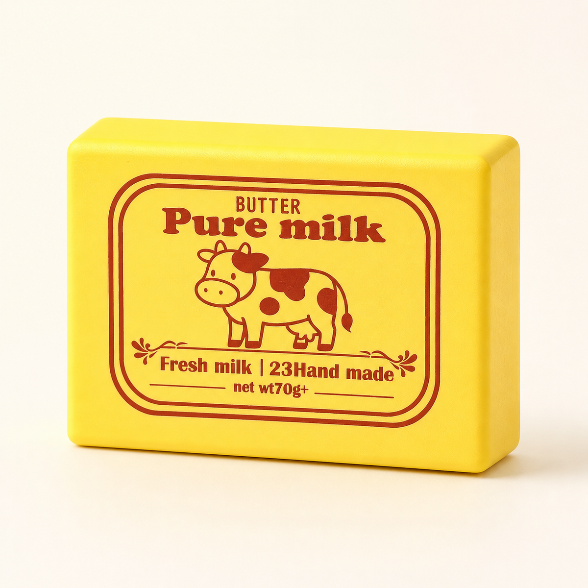 Butter Milk Cube PU Squishy Toy - Default Title