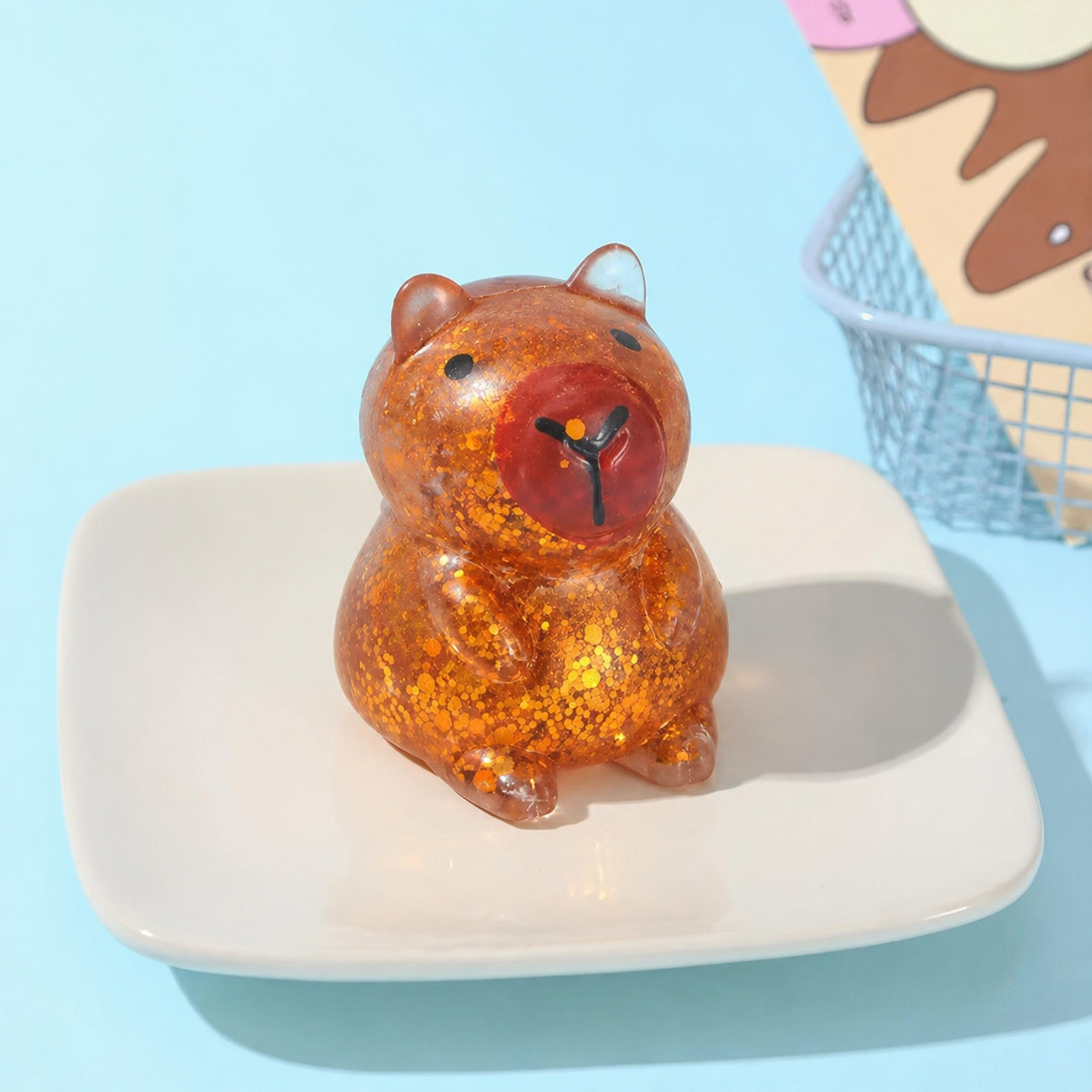 Capybara Gel Squishy - Brown