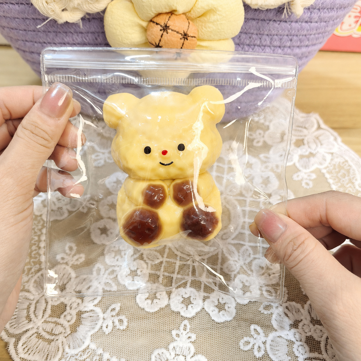 Caramel Bear Squishy - Caramel