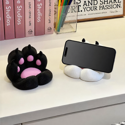 Cat Paw Phone Stand — Black - With Claws — supplier_original