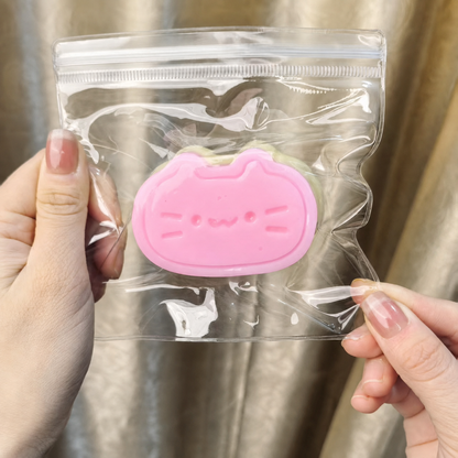 Cheese Cat Squishy - Pink