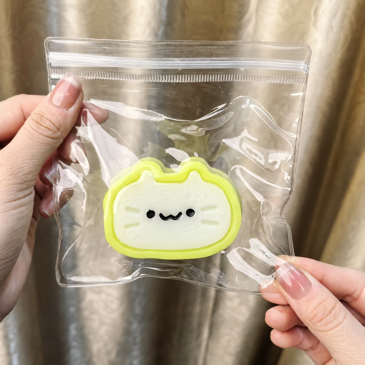 Cheese Cat Squishy - Green