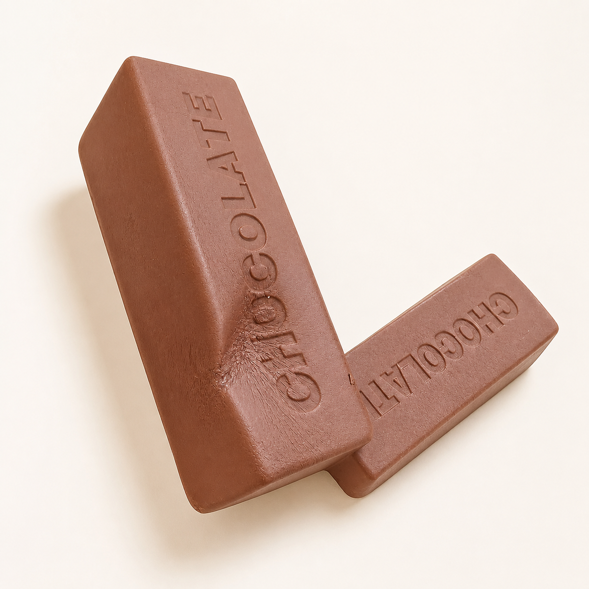 Chocolate Letter Bar PU Squishy Toy - Default Title