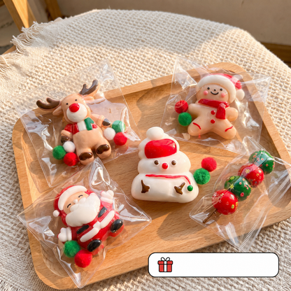 Christmas Santa Sensory Squishy - Black Santa