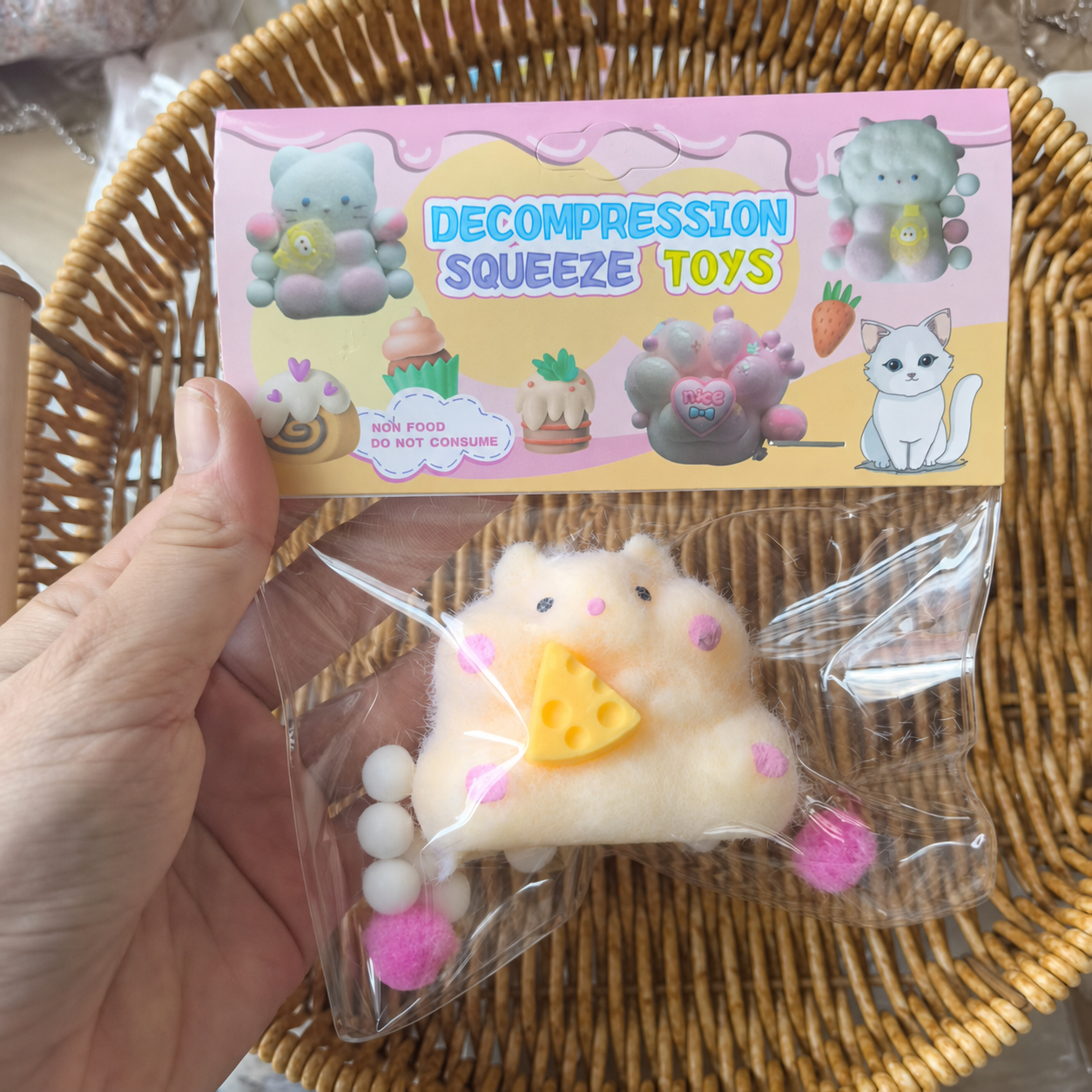 Hamster Squishy - Yellow