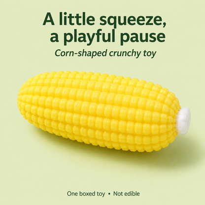 Yellow corn crunchy squishy — ad