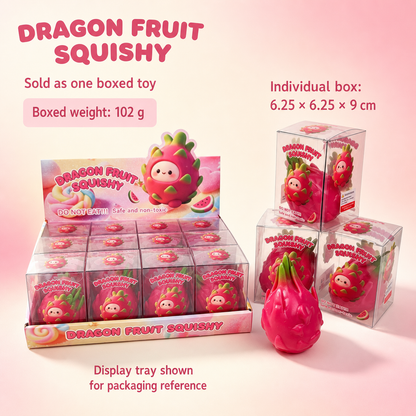 Dragon fruit crunchy squishy — spec