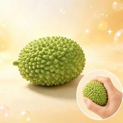 Rounded colour-changing durian crunchy squishy — hero