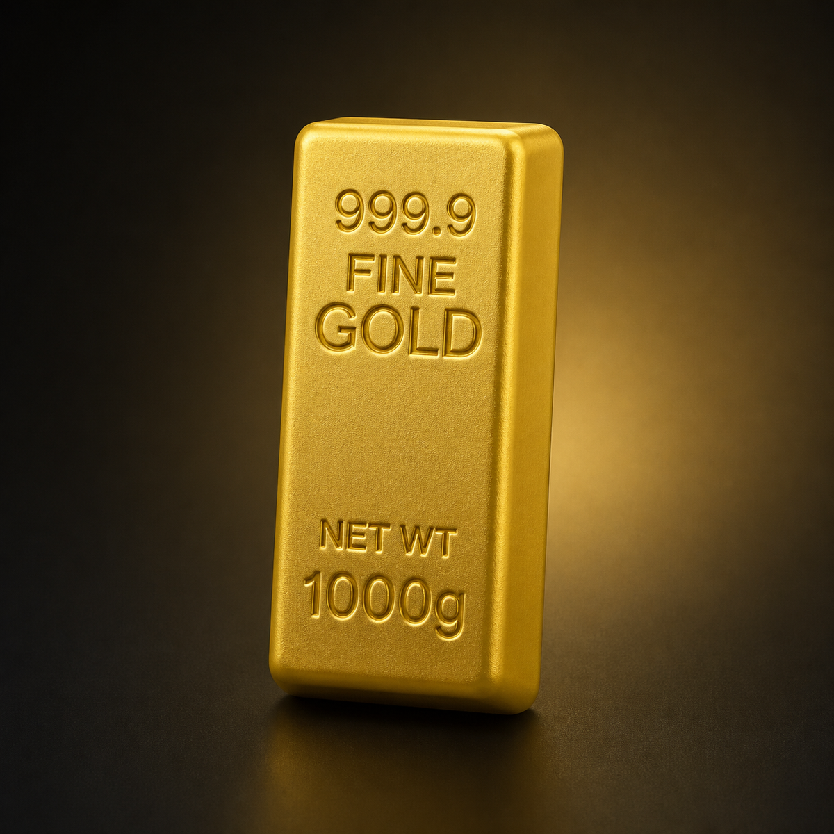 Gold bar squishy toy