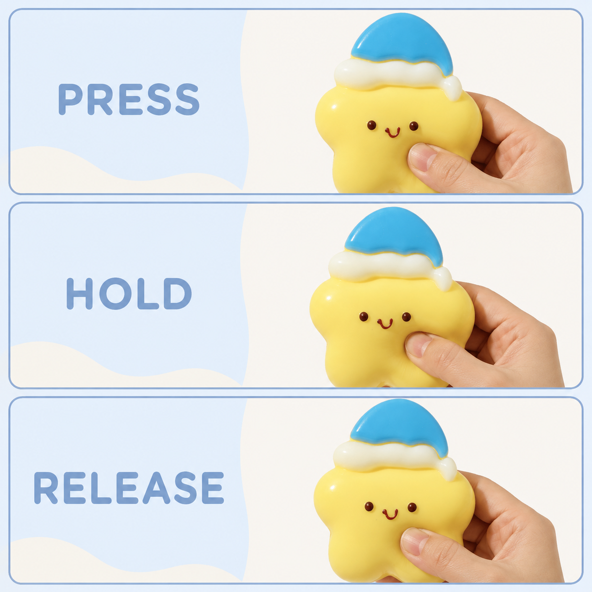 Goodnight star press hold and release guide