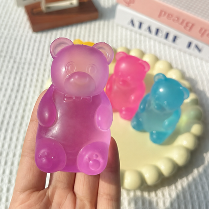 Gummy Bear Gel Squishy - Purple