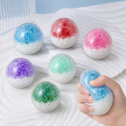Six-Colour Ice-Bar Moldable Sensory Ball – 6 cm — Hero image