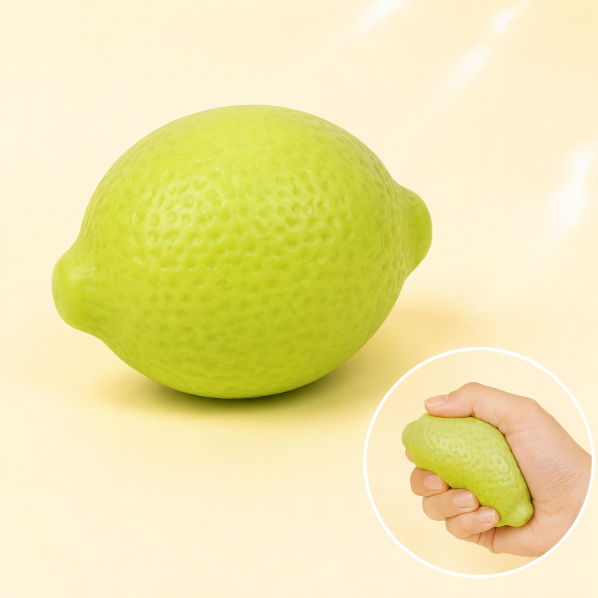 Green lemon crunchy squishy — hero