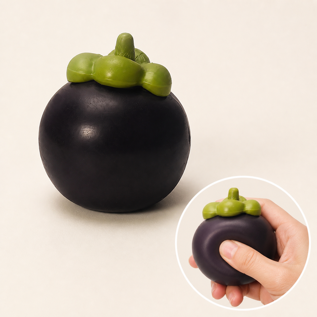 Purple mangosteen crunchy squishy — hero