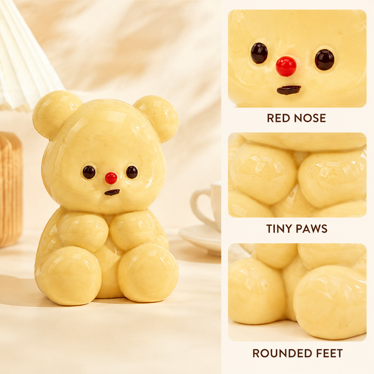 Mini Butter Bear Sensory Squeeze Toy — Product details