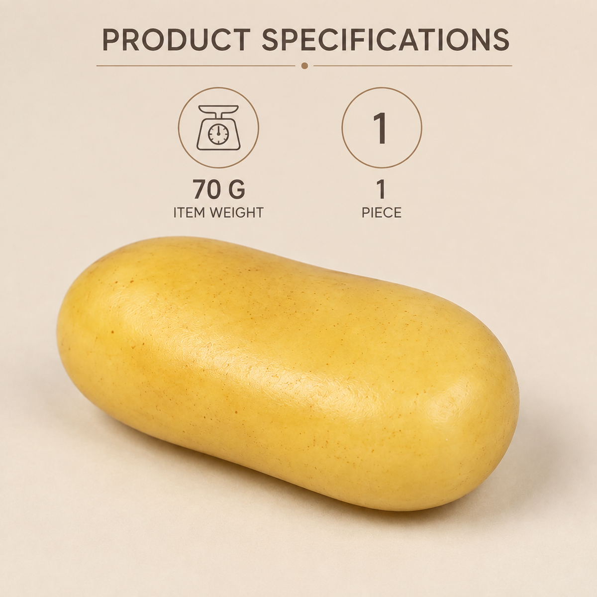 Mini potato fluid-filled sensory squeeze toy verified specification