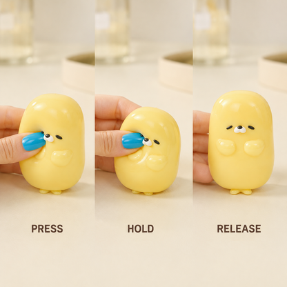 Mini Seal Potato Sensory Squeeze Toy — Squeeze action