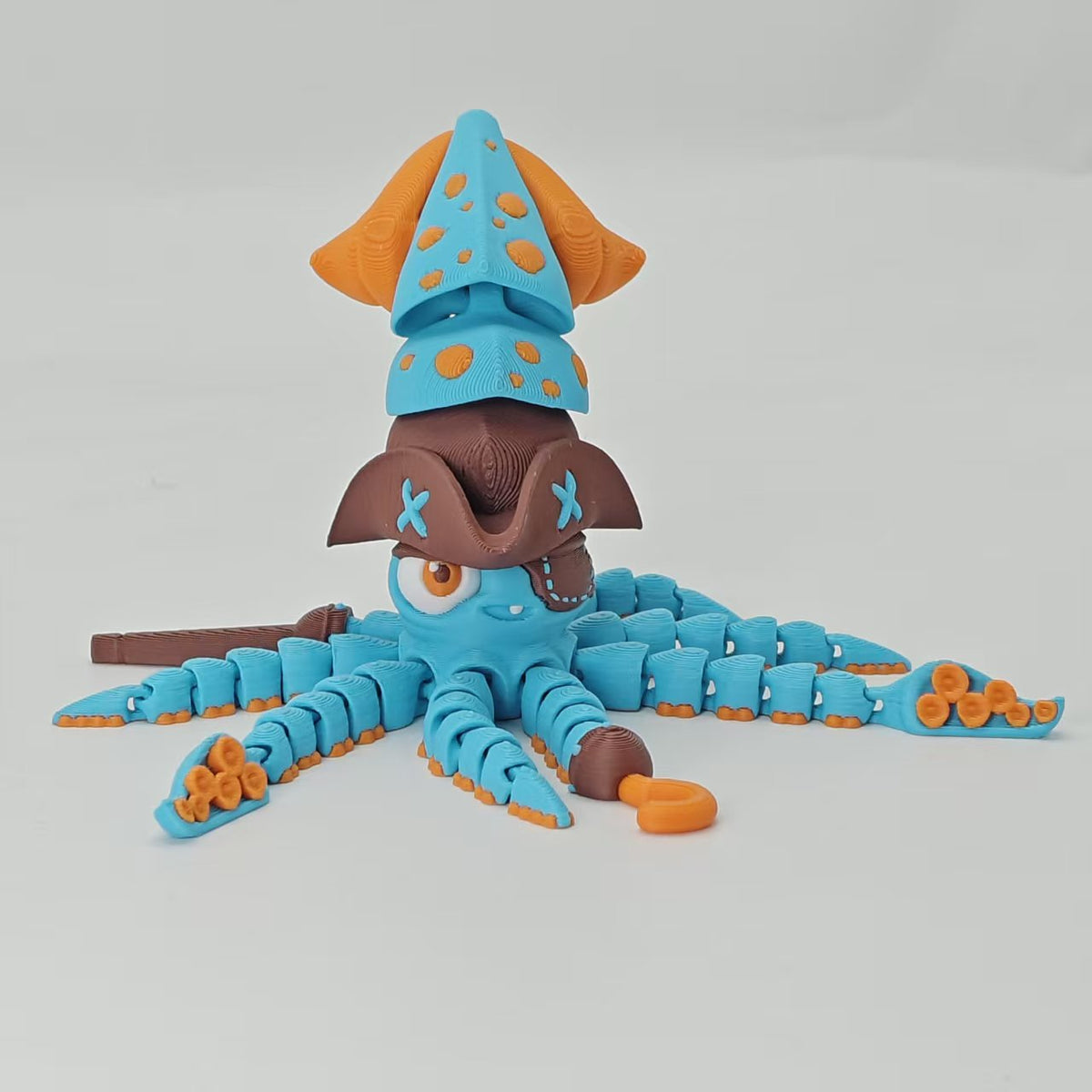 Pirate Octopus Articulated Figure - supplier_original