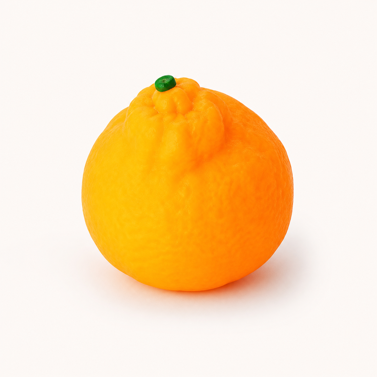 Realistic mandarin orange sensory squishy