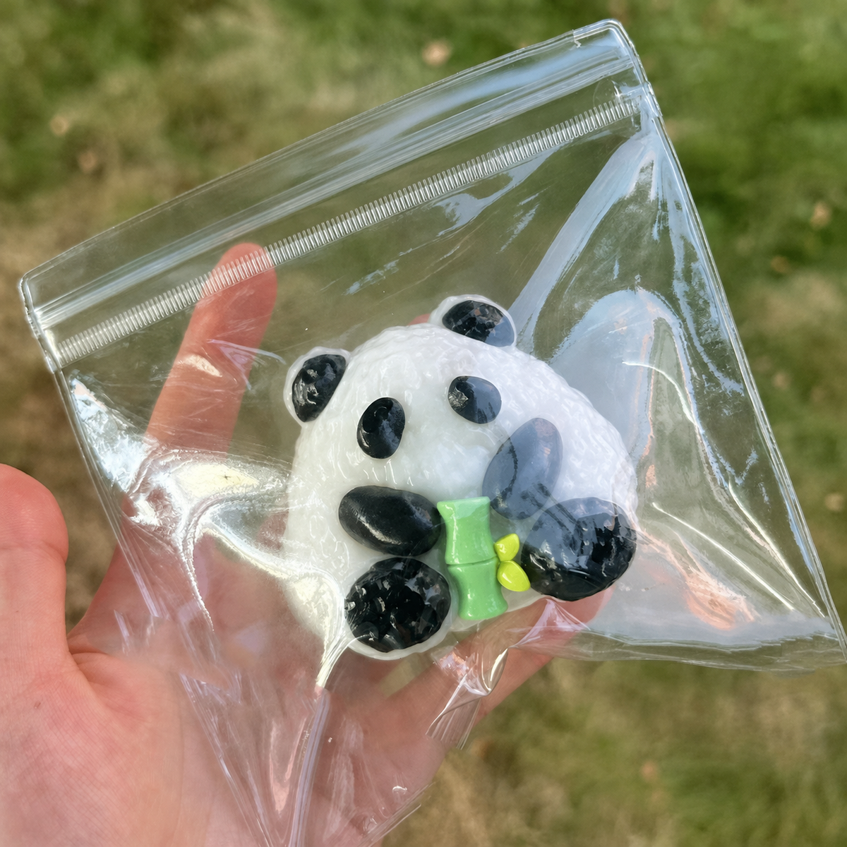 Panda Rice Ball Squishy - Classic
