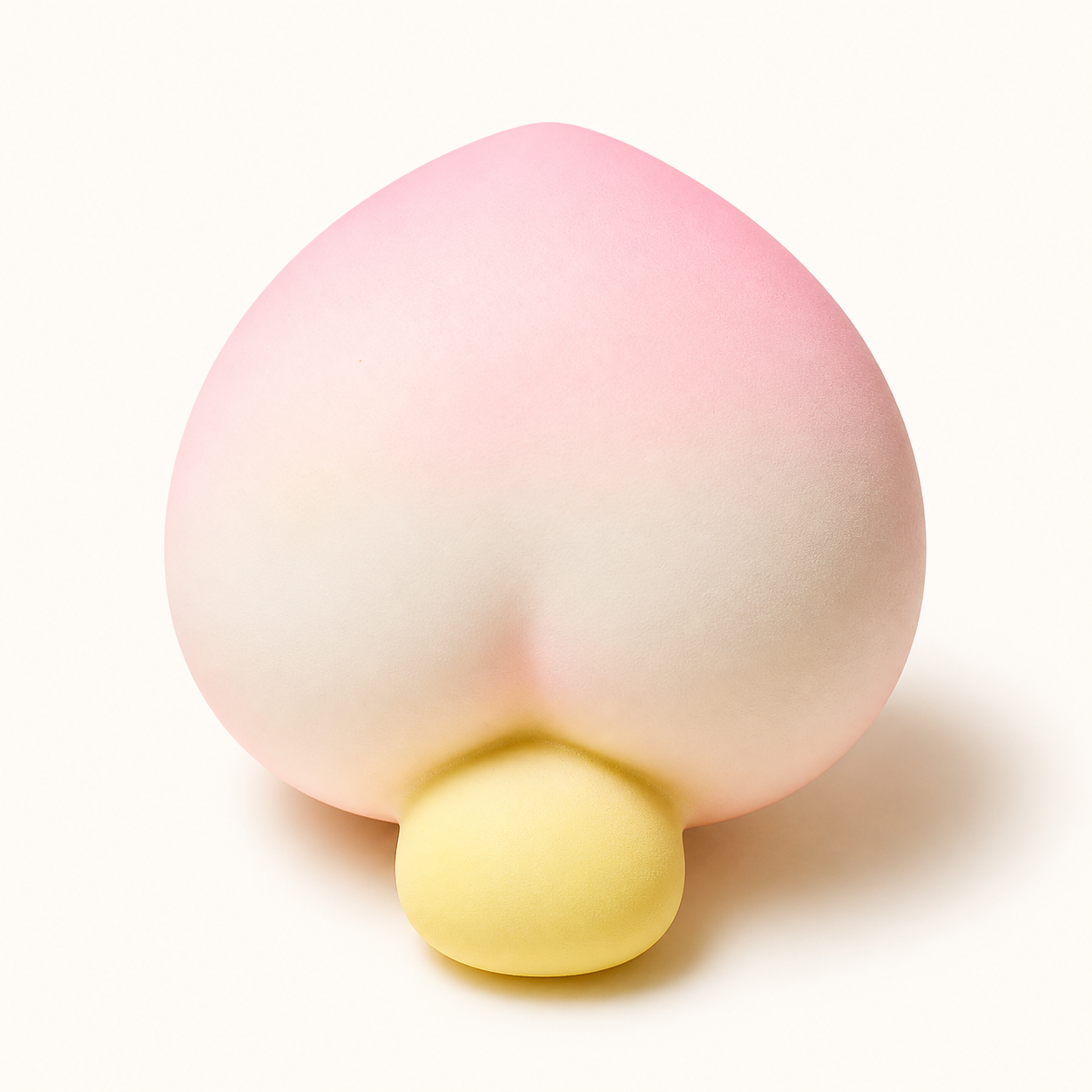 Peach Character PU Squishy Toy - Default Title