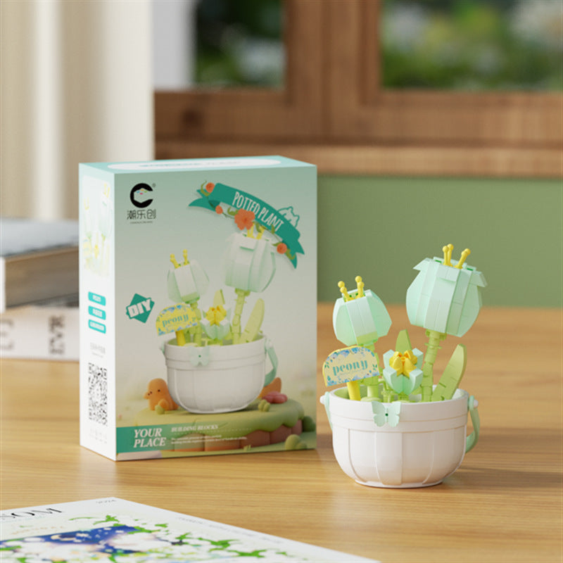 Tulip boxed building kit