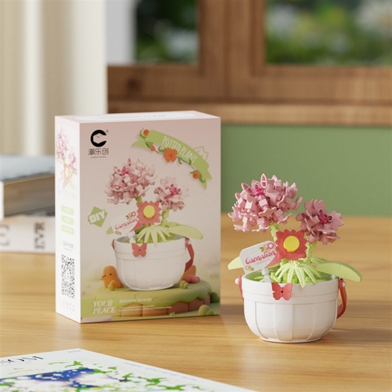 Carnation boxed building kit