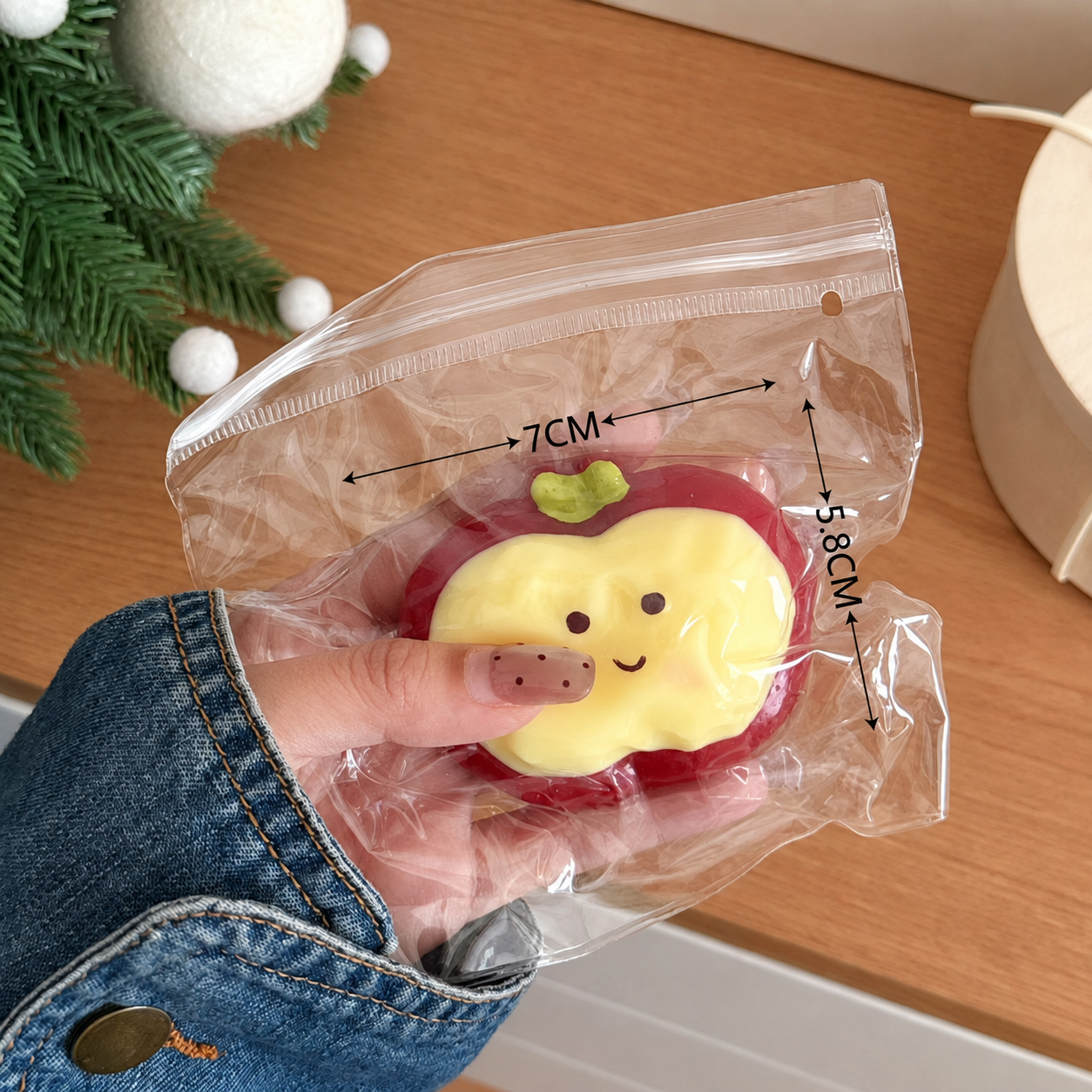 Red Apple Cream Squishy - Red Apple