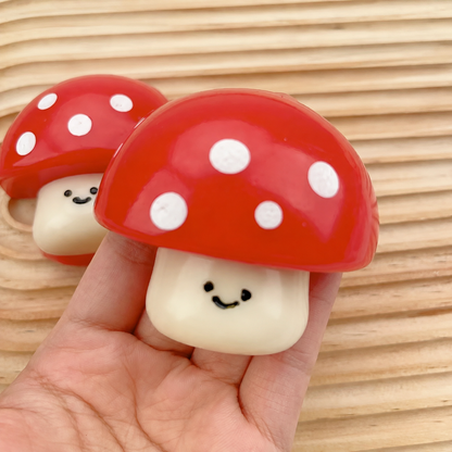 Red Mushroom Squishy - Red