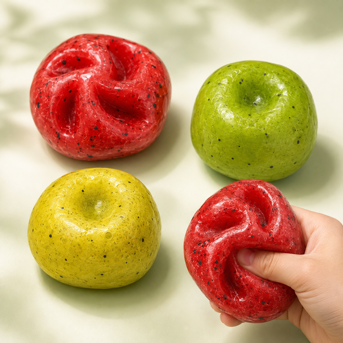 Three-Style Slush-Fruit Moldable Sensory Ball – 6 cm — Hero image